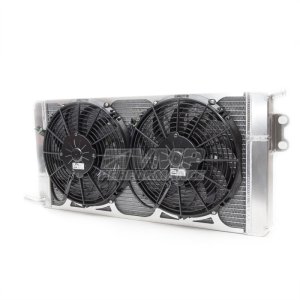 Ford Shelby GT500 Heat Exchanger - VMP Performance - Dual-Fan Triple Pass - `07-`12